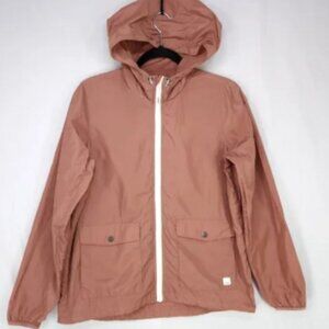 Vuori Santa Ana Jacket Women Small Long Sleeve Hooded Pockets Full Zip